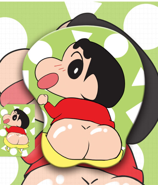 Crayon Shin chan 3D Butt Mouse Pad