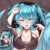Hatsune Miku 3D Oppai Mouse Pad