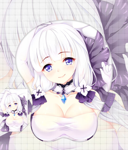 Illustrious 3D Oppai Mouse Pad