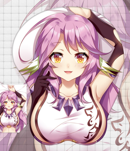 Jibril 3D Oppai Mouse Pad