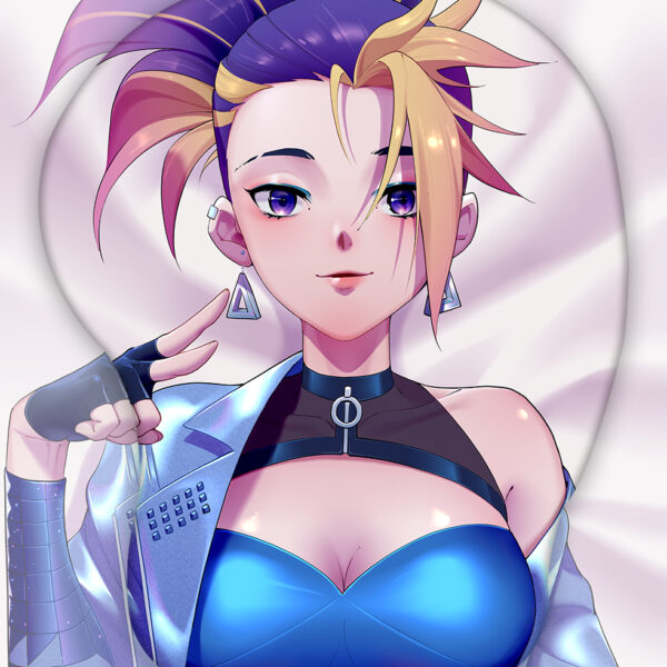 KDA All Out Akali 3D Oppai Mouse Pad