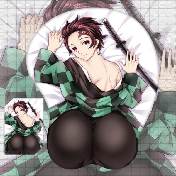 Kamado Tanjirou 3D Butt Mouse Pad