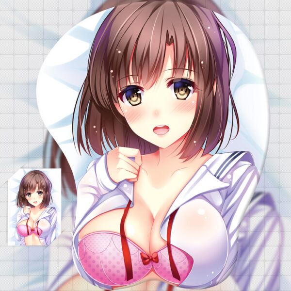 Katou Megumi 3D Oppai Mouse Pad