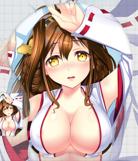 Kongō 3D Oppai Mouse Pad