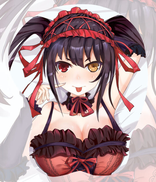 Kurumi Tokisak  3D Oppai Mouse Pad