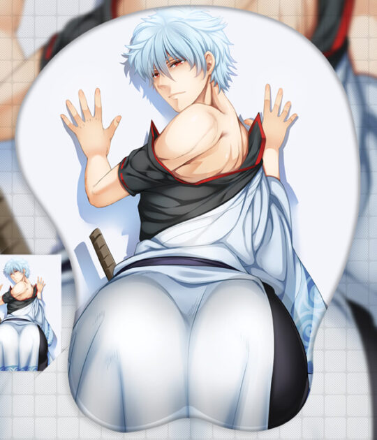 Sakata Gintoki 3D Butt Mouse Pad