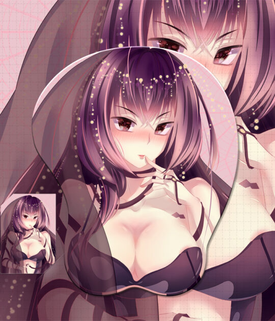 Scáthach 3D Oppai Mouse Pad