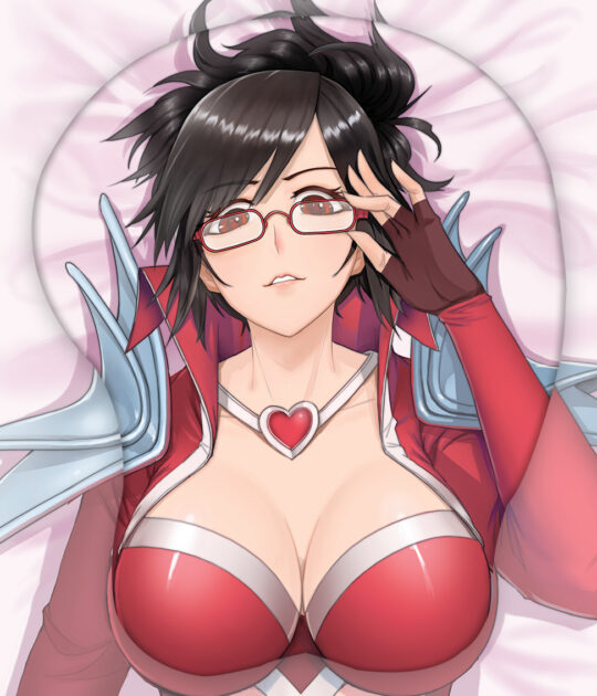 The Night Hunter Vayne 3D Oppai Mouse Pad