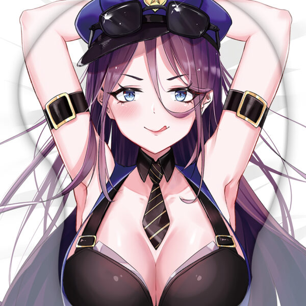The Sheriff of Piltover Caitlyn 3D Oppai Mouse Pad