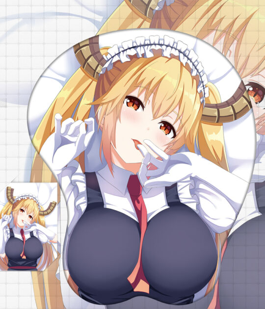 Tohru 3D Oppai Mouse Pad