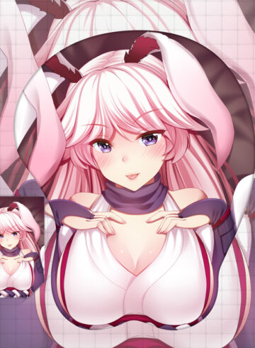 Yae Sakura 3D Oppai Mouse Pad