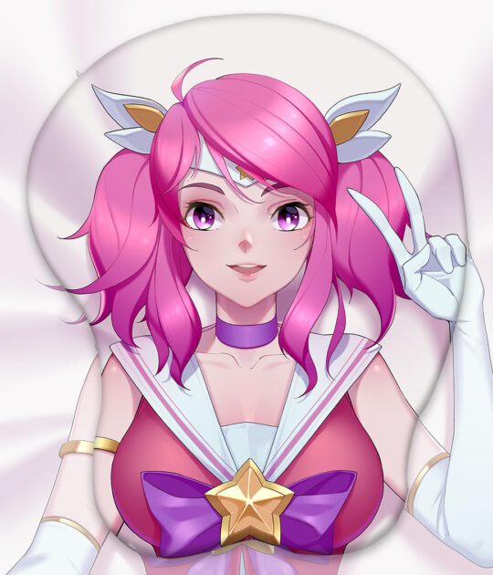 Star Guardian Lux 3D Oppai Mouse Pad