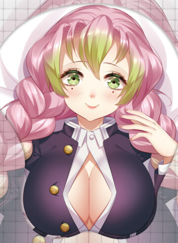 Mitsuri Kanroji 3D Oppai Mouse Pad