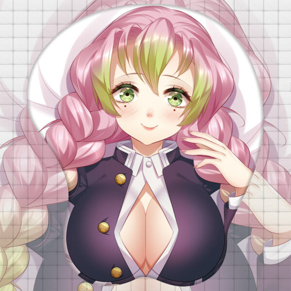 Mitsuri Kanroji 3D Oppai Mouse Pad