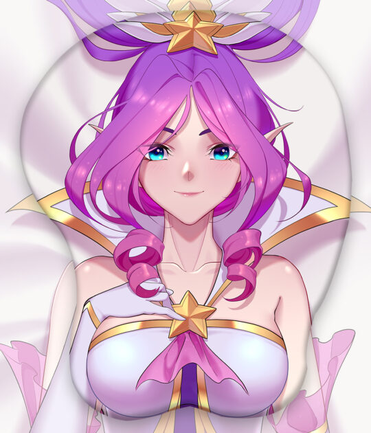 Star Guardian Janna 3D Oppai Mouse Pad