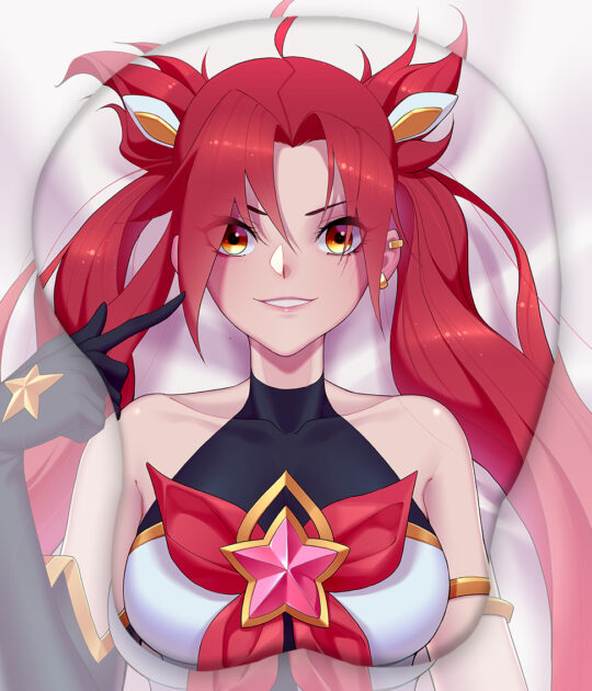 Star Guardian Jinx 3D Oppai Mouse Pad