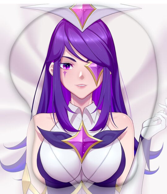 Star Guardian Syndra 3D Oppai Mouse Pad