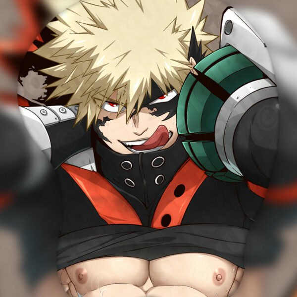 Bakugou Katsuki 3D Oppai Mouse Pad