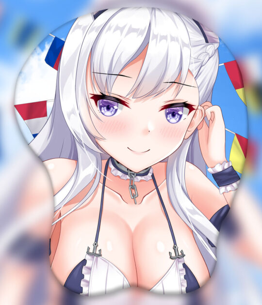 Belfast 3D Oppai Mouse Pad