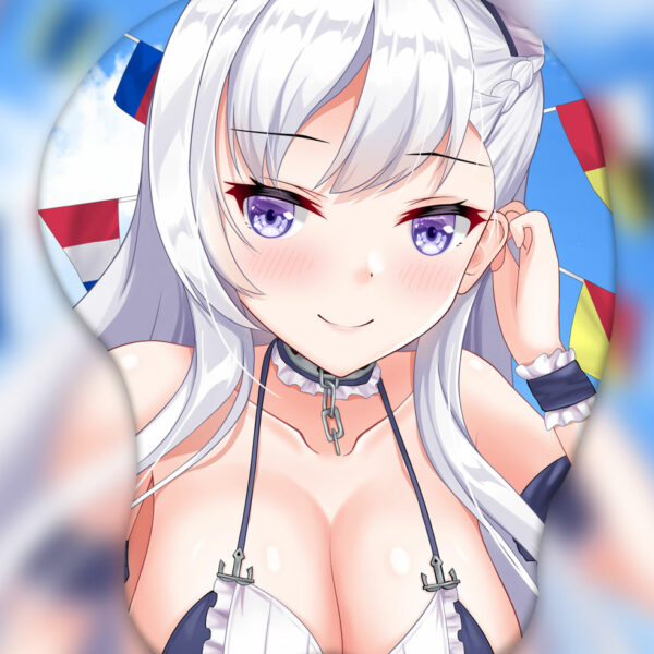 Belfast 3D Oppai Mouse Pad