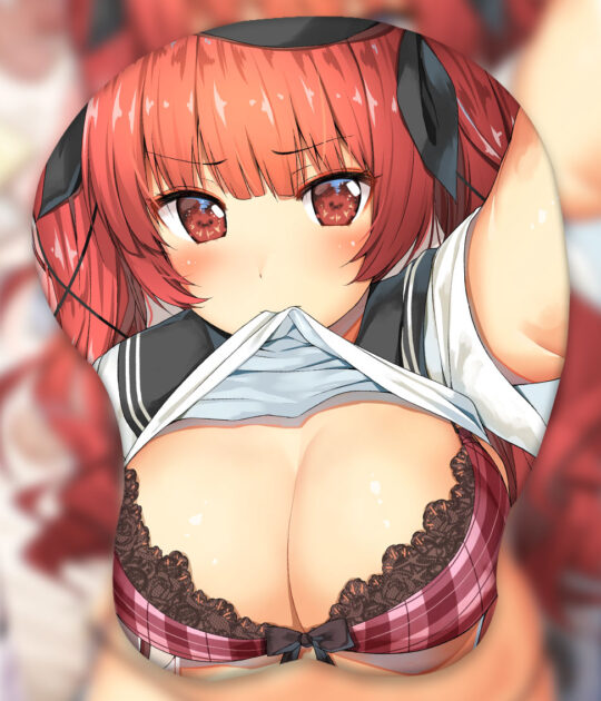 Honolulu 3D Oppai Mouse Pad