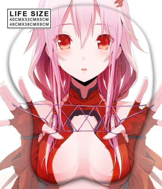 Inori Yuzuriha Life Size Oppai Mousepad | Inori Yuzuriha Giant Oppai Mouse Pad