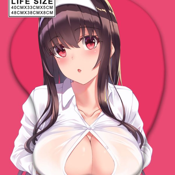 Kasumigaoka Utaha Life Size Oppai Mousepad Ver1