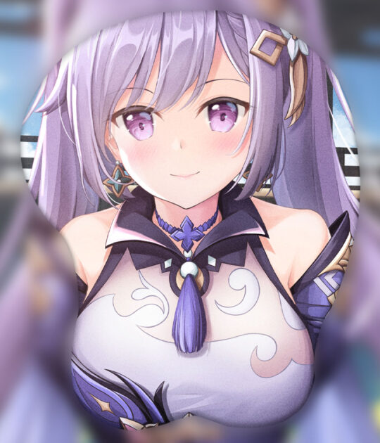 Keqing 3D Oppai Mouse Pad Ver3