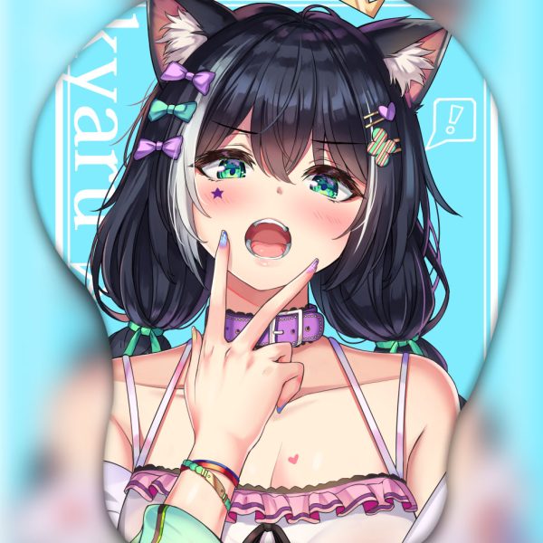 Kiruya Momochi 3D Oppai Mouse Pad