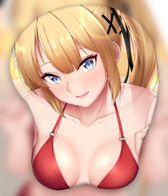 Marie Rose 3D Oppai Mouse Pad