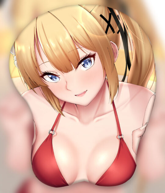 Marie Rose 3D Oppai Mouse Pad