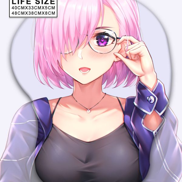 Mash Kyrielight Life Size Oppai Mousepad