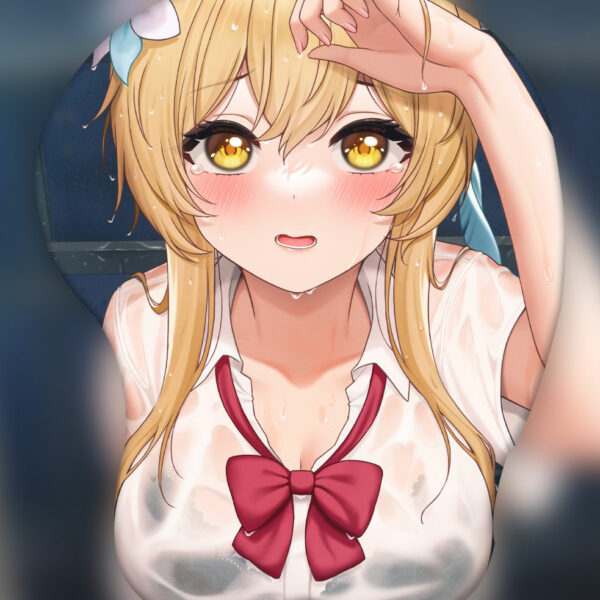 Paimon 3D Oppai Mouse Pad