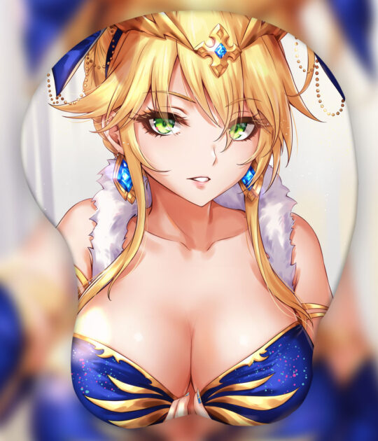 Saber 3D Oppai Mouse Pad Ver1