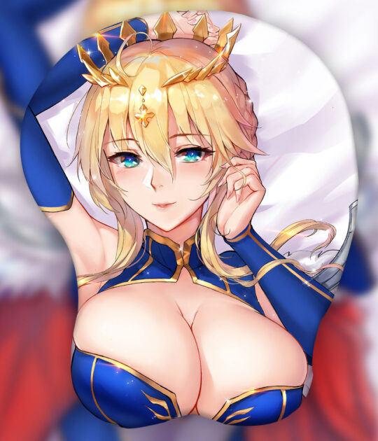 Saber 3D Oppai Mouse Pad Ver4
