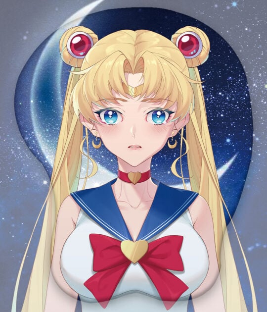 Sailor Moon 3D Oppai Mouse Pad