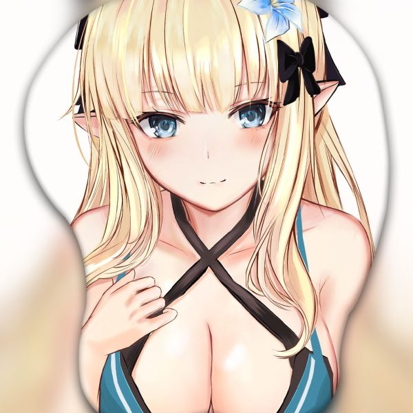 Saren Sasaki 3D Oppai Mouse Pad