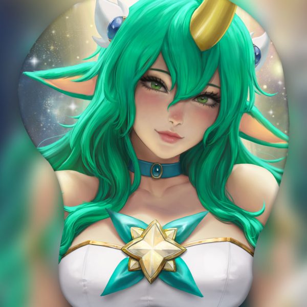 The Starchild Soraka 3D Oppai Mouse Pad Ver1