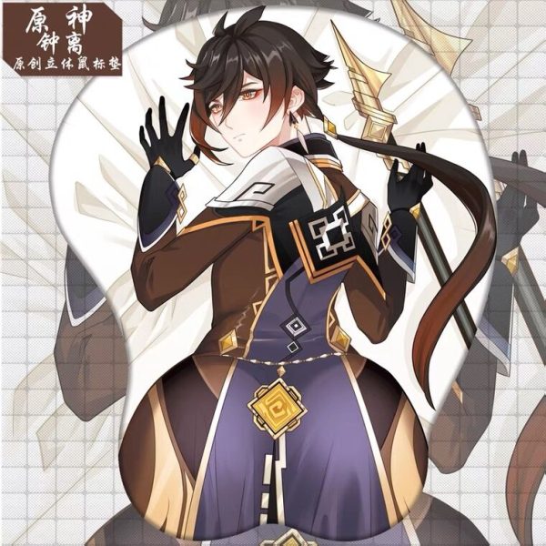 Zhongli 3D Butt Mouse Pad