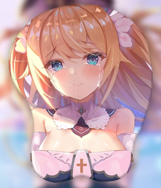 Barbara 3D Oppai Mouse Pad