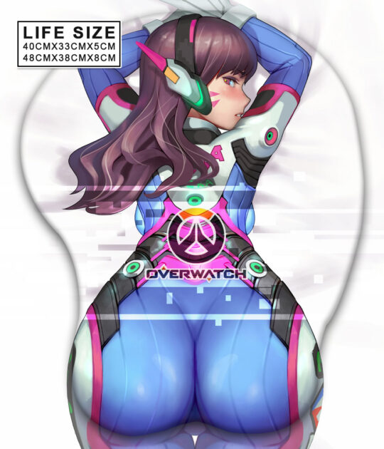 Dva Life Size Butt Mouse Pad | Dva Giant Butt Mouse Pad