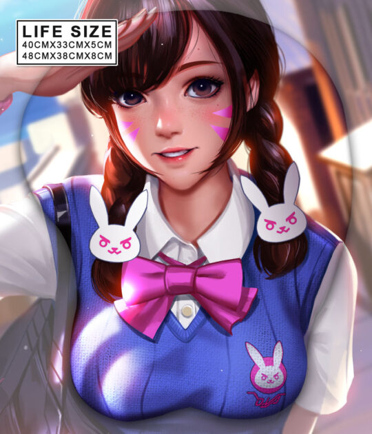 Dva Life Size Oppai Mousepad | Dva Giant Oppai Mouse Pad