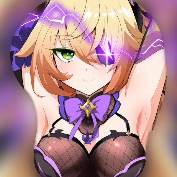 Fischl 3D Oppai Mouse Pad