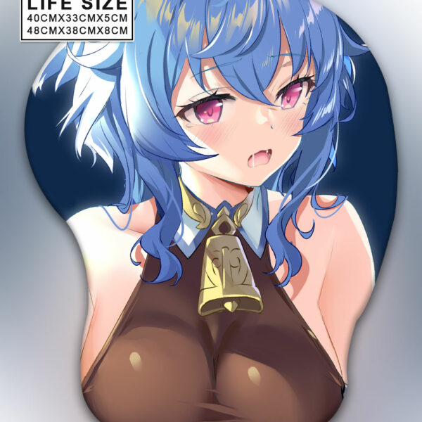 Ganyu Life Size Oppai Mousepad | Ganyu Giant Oppai Mouse Pad