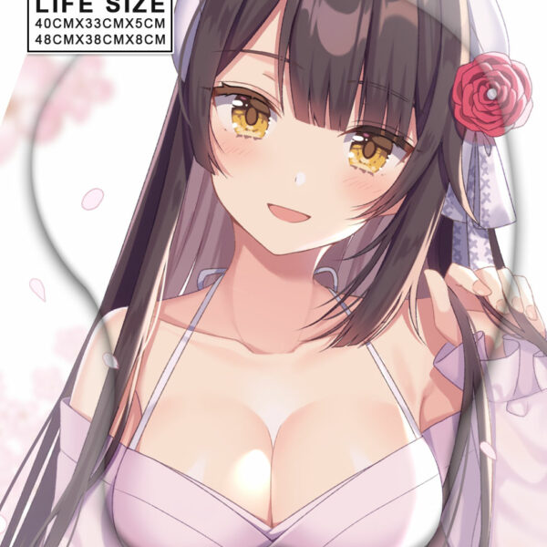 Hiei  Life Size Oppai Mousepad | Hiei Giant Oppai Mouse Pad