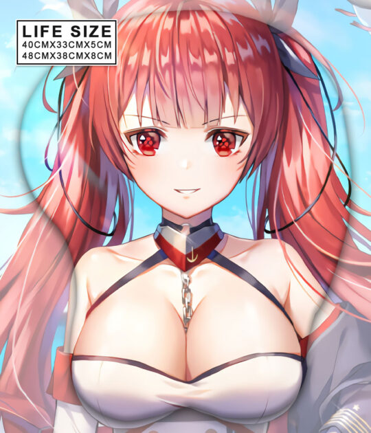 Honolulu Life Size Oppai Mousepad | Honolulu Giant Oppai Mouse Pad