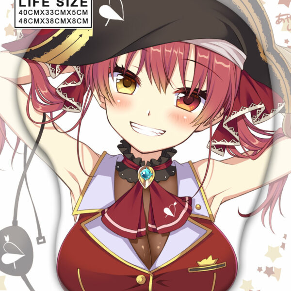 Houshou Marine Life Size Oppai Mousepad | Houshou Marine Giant Oppai Mouse Pad