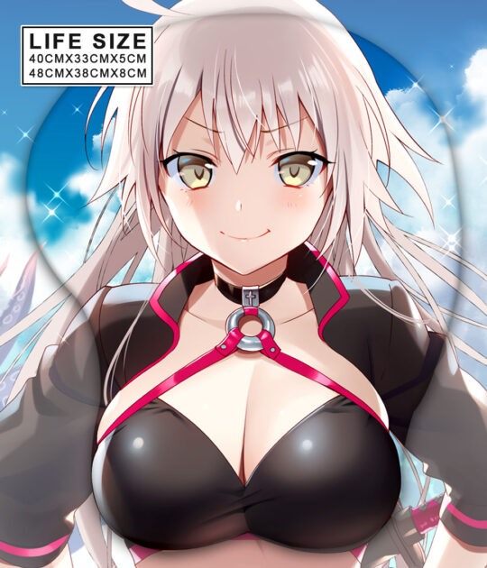 Joan of Arc Life Size Oppai Mousepad Ver1