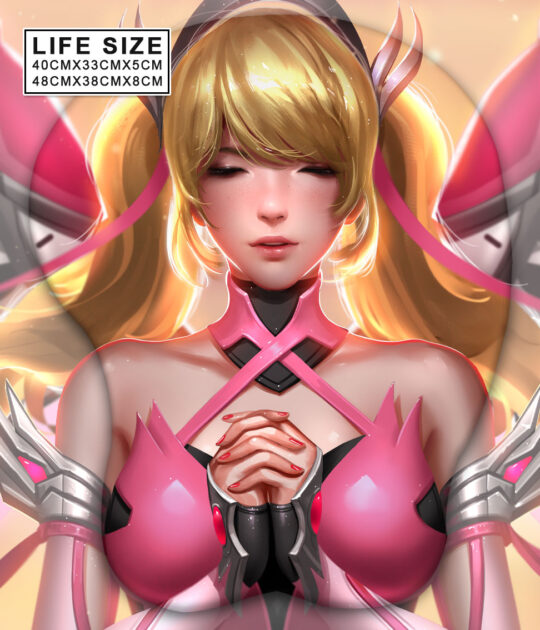 Mercy Life Size Oppai Mousepad Ver1