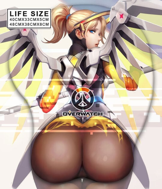 Mercy Life Size Butt Mouse Pad